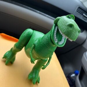 Mattel Green Dinosaur Action Figure